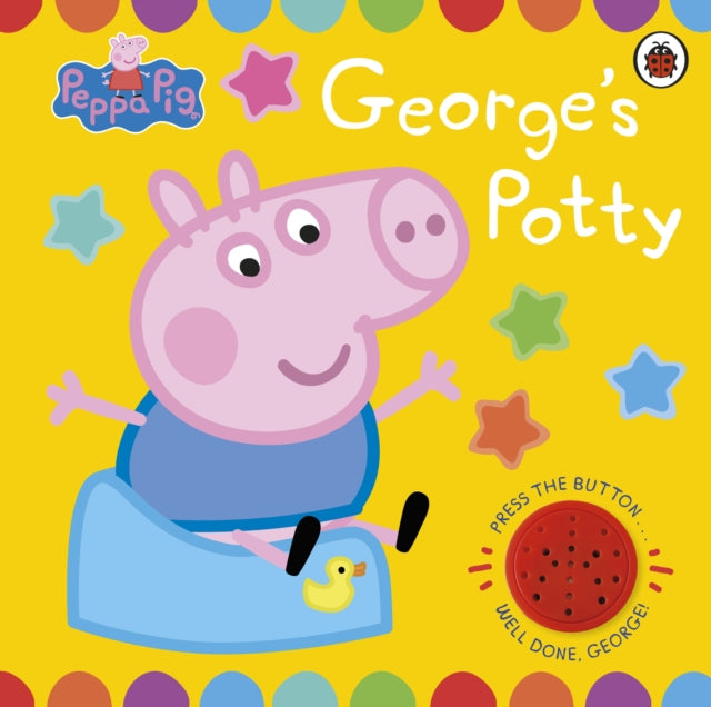 Peppa Pig: George's Potty : A noisy sound book for potty training-9780241476482