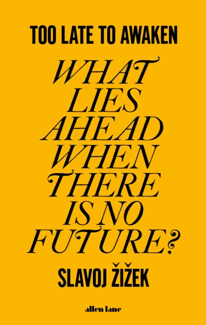 Too Late to Awaken : What Lies Ahead When There is No Future?-9780241651759