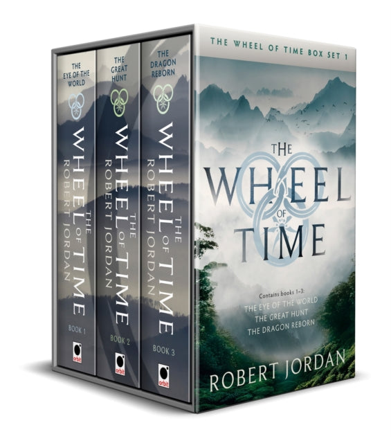The Wheel of Time Box Set 1 : Books 1-3 (The Eye of the World, The Great Hunt, The Dragon Reborn)-9780356518435