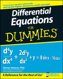 Differential Equations For Dummies-9780470178140