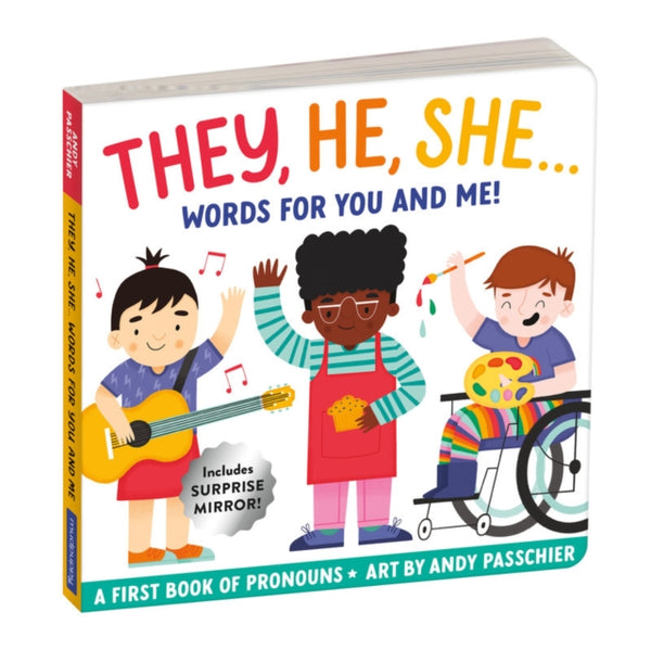 They, He, She: Words for You and Me Board Book-9780735377547
