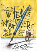 The Pen Is Mightier Than The Word : Seven Silent Comix-9780861662647