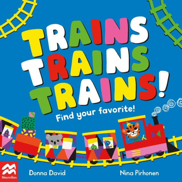 Trains Trains Trains! : Find Your Favourite-9781035022106