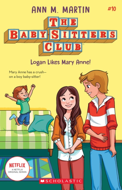 The Babysitters Club #10: Logan Likes Mary Anne! (b&w)-9781338642308