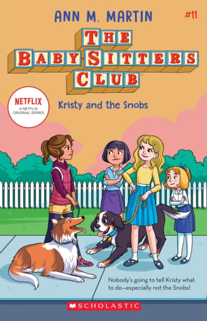 The Babysitters Club #11: Kristy and the Snobs (b&w)-9781338684919