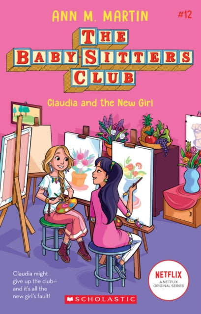 The Babysitters Club #12: Claudia and the New Girl (b&w)-9781338684933