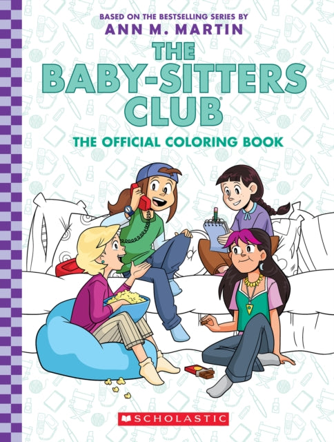 The Baby-Sitter's Club: The Official Colouring Book-9781338892413