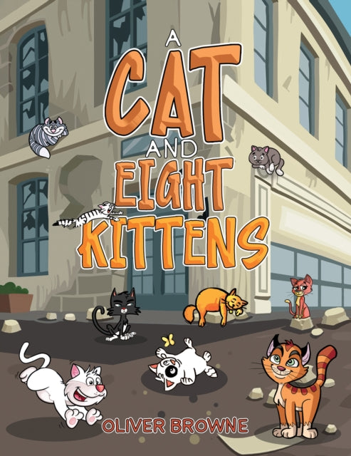 A Cat and Eight Kittens-9781398480711