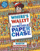 Where's Wally? The Incredible Paper Chase : From the original search-and-find series - packed with dinosaurs, castles and monsters, plus a fun board game and press-out circus for hours of imaginative-9781406323214