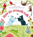 First Questions and Answers: How Do Animals Talk?-9781474940085