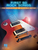 First 50 Rock Songs : You Should Play on Electric Guitar-9781480398085