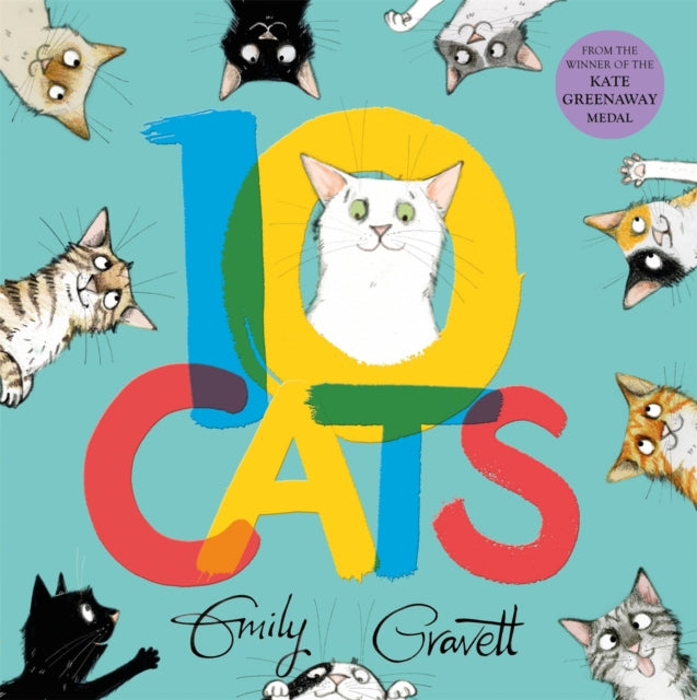 10 Cats : A chaotic colourful counting book-9781509857364