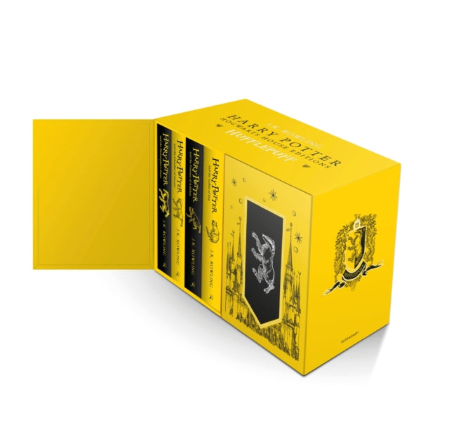 Harry Potter Hufflepuff House Editions Hardback Box Set-9781526624567