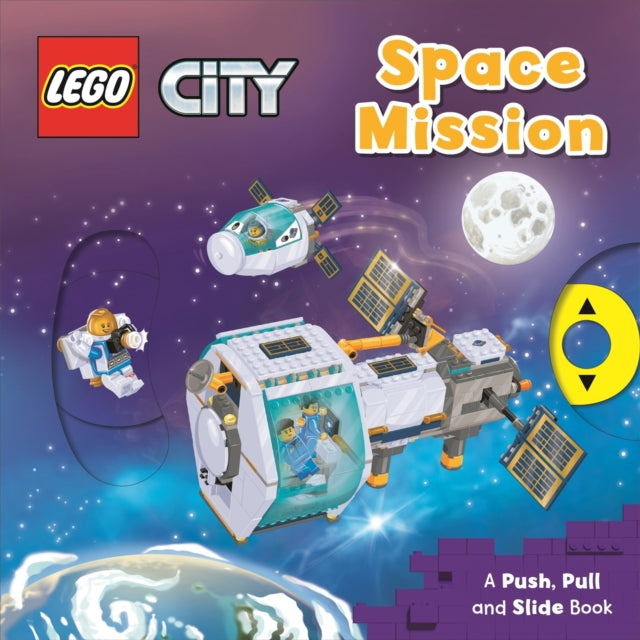 LEGOr City. Space Mission : A Push, Pull and Slide Book-9781529088526