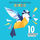 My Sticker Paintings: Birds : 10 Magnificent Paintings-9781641241854