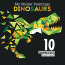My Sticker Paintings: Dinosaurs : 10 Magnificent Paintings-9781641241861