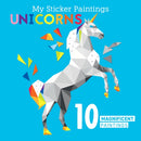 My Sticker Paintings: Unicorns : 10 Magnificent Paintings-9781641241885