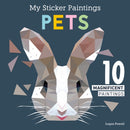 My Sticker Paintings: Pets : 10 Magnificent Paintings-9781641243247