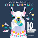 My Sticker Paintings: Cool Animals : 10 Magnificent Paintings-9781641243278