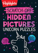 Scratch-Off Hidden Pictures Unicorn Puzzles-9781644729168