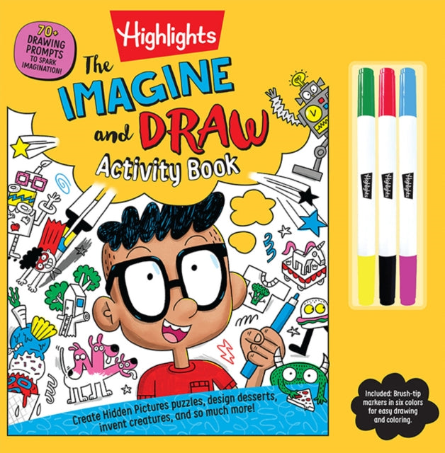 Imagine and Draw Activity Book-9781644729229