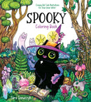 Spooky Coloring Book : Creepy But Cute Illustrations for Your Inner Witch-9781645679776