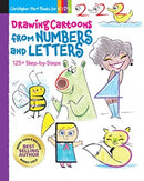 Drawing Cartoons from Numbers and Letters : 125+ Step-by-Steps-9781684620159