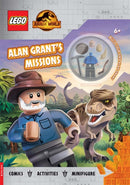 LEGOr Jurassic WorldT: Alan Grant's Missions: Activity Book with Alan Grant minifigure-9781780558776