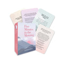Five Minutes in the Morning: A Focus Card Deck : 50 Cards to Change Your Day-9781783255344