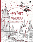 Harry Potter Magical Places and Characters Colouring Book-9781783706006