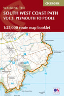 South West Coast Path Map Booklet - Vol 3: Plymouth to Poole : 1:25,000 OS Route Mapping-9781786312006