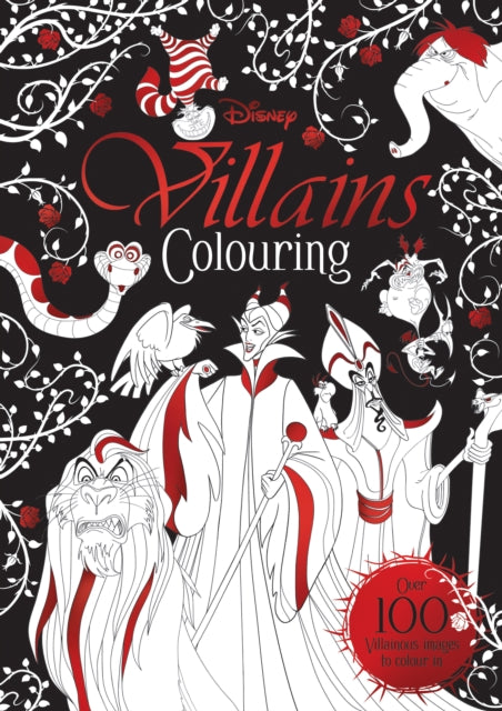 Disney Classics - Mixed: Villains Colouring-9781789053685