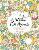 A Million Cute Animals : Adorable Animals to Colour-9781789292442