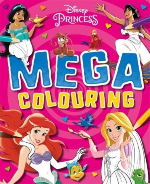 Disney Princess: Mega Colouring-9781801082655