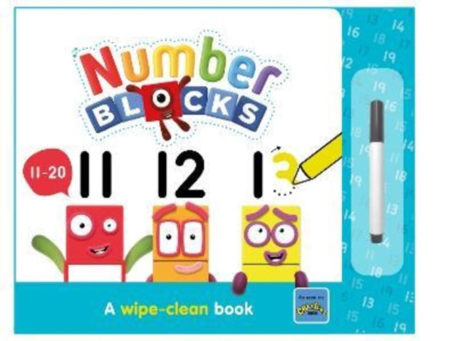 Numberblocks 11-20: A Wipe-Clean Book-9781802630244