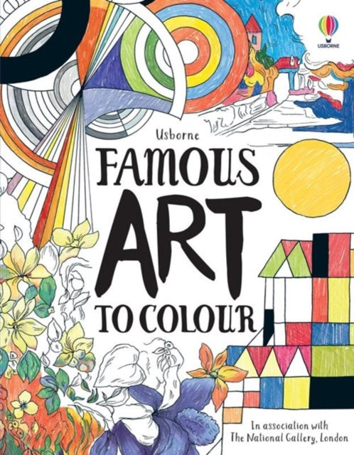 Famous Art to Colour-9781805314295