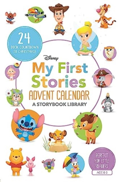 Disney: My First Stories Advent Calendar: A Storybook Library-9781837950010