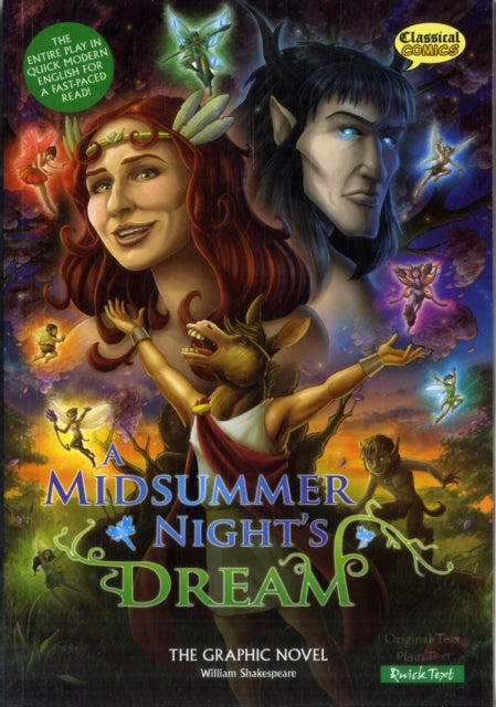 A Midsummer Night's Dream The Graphic Novel : Quick Text-9781906332914