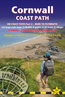 Cornwall Coast Path Trailblazer walking guide : Part 2 - Bude to Plymouth-9781912716265