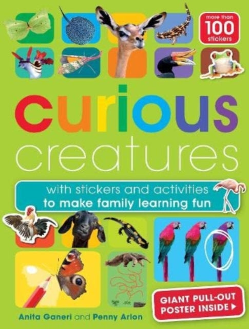 Curious Creatures : with stickers and activities to make family learning fun-9781915588081