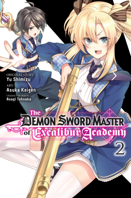 The Demon Sword Master of Excalibur Academy, Vol. 2 (manga)-9781975350833