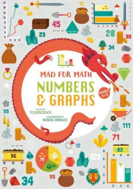 Numbers & Graphs (Mad For Math)-9788854419858